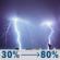 Tonight: A slight chance of showers and thunderstorms between 9pm and 10pm, then a chance of showers and thunderstorms between 10pm and 11pm, then a chance of showers and thunderstorms between 11pm and 2am, then showers and thunderstorms. Mostly cloudy, with a low around 64. Southwest wind 5 to 13 mph, with gusts as high as 23 mph. Chance of precipitation is 80%. New rainfall amounts between a quarter and half of an inch possible. Tonight: Chance Showers And Thunderstorms