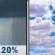 Saturday: Patchy fog and a slight chance of rain showers before 10am. Partly sunny, with a high near 84. Northeast wind 3 to 7 mph. Chance of precipitation is 20%. Saturday: Patchy Fog then Partly Sunny