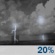 Tonight: A slight chance of showers and thunderstorms before 1am. Partly cloudy, with a low around 73. Heat index values as high as 101. South wind around 6 mph. Chance of precipitation is 20%. New rainfall amounts between a tenth and quarter of an inch possible. Tonight: Slight Chance Showers And Thunderstorms