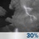 Monday Night: Chance Showers And Thunderstorms