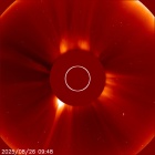 Latest LASCO C2 image of the Sun