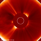 Latest LASCO C2 image of the Sun