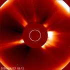 Latest LASCO C2 image of the Sun