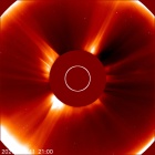 Latest LASCO C2 image of the Sun