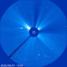 Latest LASCO C3 image of the Sun