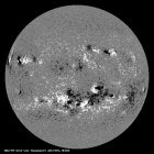 Latest SDO/HMI Magnetogram image of the Sun