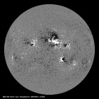 Latest SDO/HMI Magnetogram image of the Sun