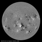 Latest SDO/HMI Magnetogram image of the Sun