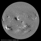 Latest SDO/HMI Magnetogram image of the Sun