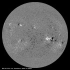 Latest SDO/HMI Magnetogram image of the Sun