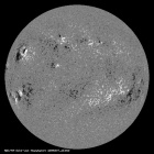 Latest SDO/HMI Magnetogram image of the Sun