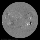 Latest SDO/HMI Magnetogram image of the Sun