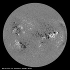 Latest SDO/HMI Magnetogram image of the Sun