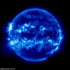 Click for time-lapse image of the sun