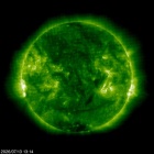 SOHO EIT 195 image of the sun