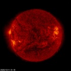 SOHO EIT 304 image of the sun